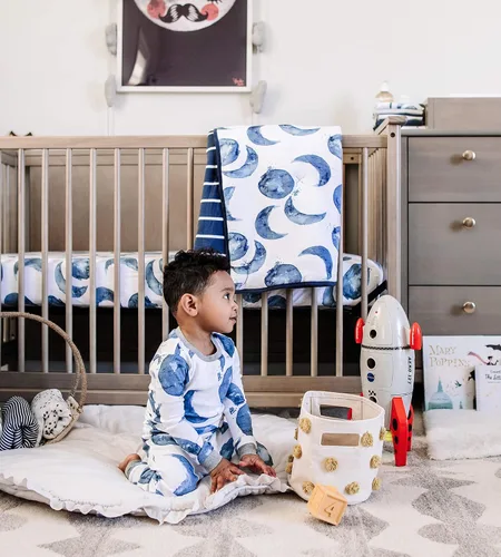 Vista 3 de Burts Bees - Conjunto de pijama para bebé camiseta y pantalón de 2 piezas 100 algodón orgánico