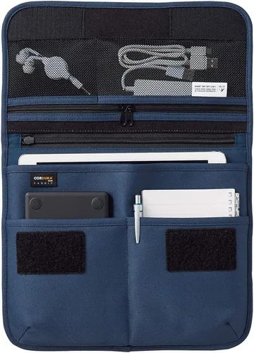 Vista 2 de LIHIT LAB - Funda para tablet con bolsillos, 11.5 x 1 x 9.5, verde militar (A7767-22)