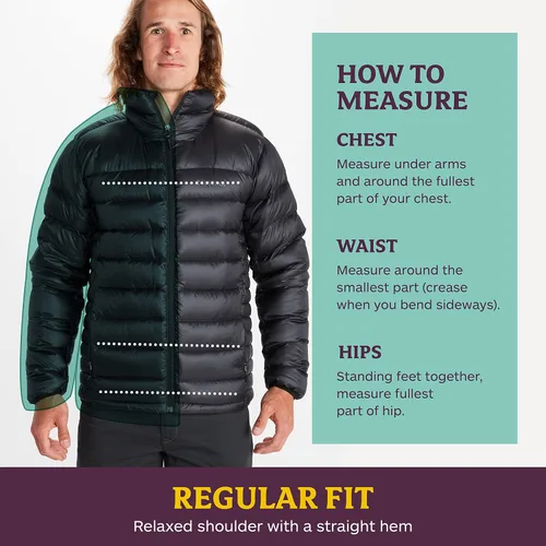 Vista 6 de MARMOT Chaqueta Zeus para Hombre - Relleno de 700, Aislante, Resistente al Agua, Puffer Ligero