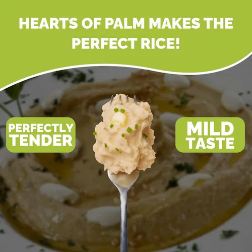 Vista 6 de Palmini Puré de cheddar y jalapeño Puré de palma bajo en carbohidratos y bajos en calorías 0.31 oz de carbohidratos netos, 70 calorías por