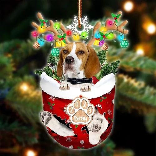 Vista 62 de NAZENTI Adorno Navideño de Bolsillo Personalizado de Affenpinscher en la Nieve, Adorno de Forma Acrílica de Perro, Adorno de Navidad 2023, Adorno