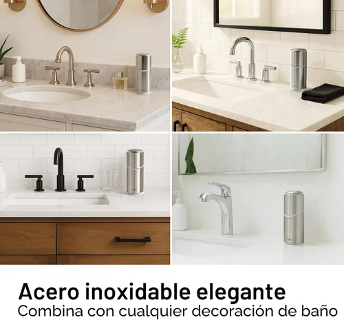 Vista 5 de OXO Good Grips - Organizador de cepillos de dientes de acero inoxidable, organizador y almacenamiento de baño, soporte para cepillos de dientes