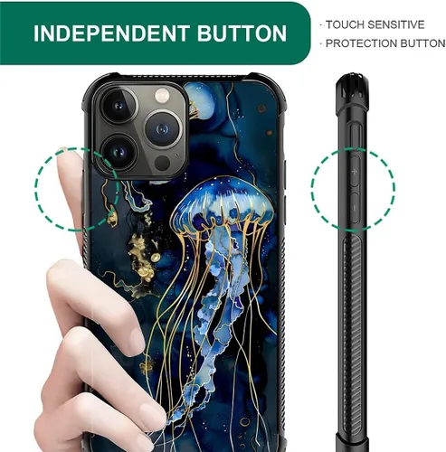 Vista 488 de Funda compatible con iPhone 15, diseño de elefantes africanos, diseño increíble a prueba de golpes, antiarañazos, carcasa trasera de policarbonato