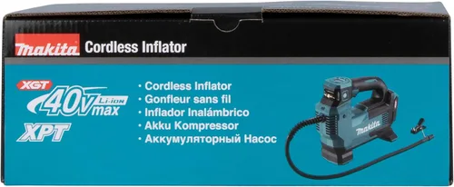 Vista 22 de Makita Compresor MP001GZ 11.1 bar 40V máx. (sin batería y cargador), gasolina