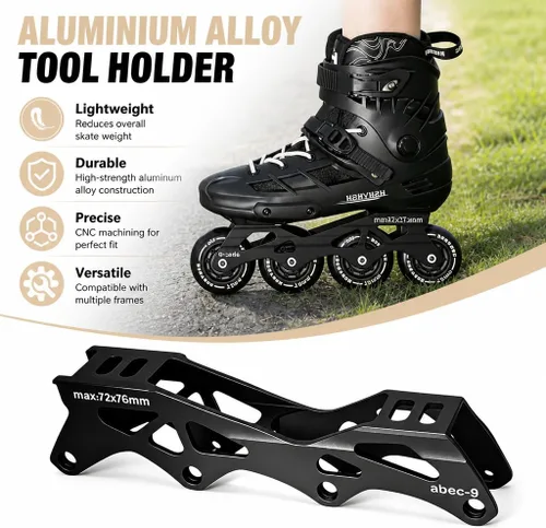 Vista 2 de Patines en línea para hombres y mujeres, patines de rendimiento para mujeres y hombres, patines profesionales para unisex, para exteriores e