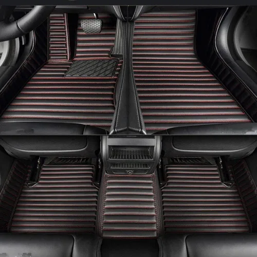 Vista 24 de Alfombrillas personalizadas Yaruicar para 99.99% de sedanes, SUV, autos deportivos, para hombres y mujeres, protección completa, almohadillas Negro