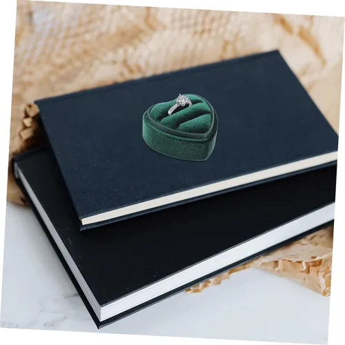 Vista 9 de Caja de 5 piezas, caja de anillo de seguridad, Antragsringetui, Ornament-Ausstellungsständer, Herzringetui, Ringgeschenkbehälter