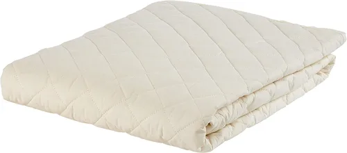 Vista 4 de Sleep & Beyond myProtector Protector de colchón lavable 2 en 1, relleno de lana natural, transpirable, cómodo, impermeable, se adapta a hasta 18