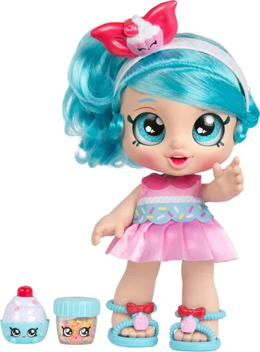Vista 16 de Kindi Kids Aromática Sisters Pawsome Royal Family - Muñeca de Juego Preescolar de 10": Tiara Sparkles, Baby Kindi de 6.5": Teenie Tiara, y Kindi