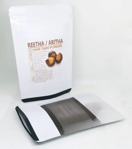 Vista 2 de Reetha (Ritha/Aritha/Soap Nut) Polvo para el cuidado de la piel y el cuidado del cabello - 7.05 oz paquete de 1