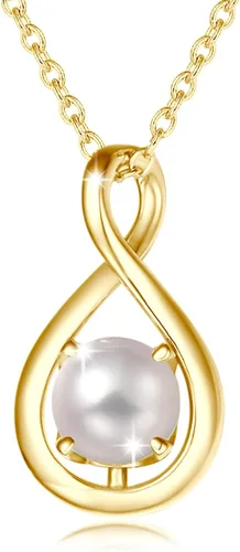 Vista 31 de FANCIME Dainty Infinity Birthstone Necklaces Sterling Silver Pendant abr-04