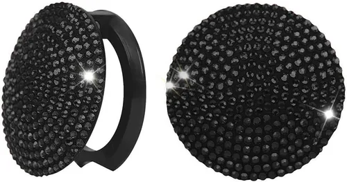Vista 3 de deemars Cubierta de Botón de Inicio con Diamantes de Imitación Brillantes, Cubierta de Botón de Arranque Calcomanía de Cristal, Accesorios
