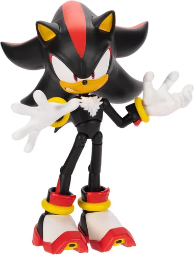 Vista 4 de Sonic The Hedgehog - Figura de acción de Shadow de seis pulgadas escala personalizable edición coleccionista