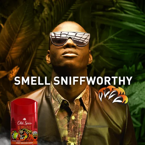 Vista 5 de Old Spice Desodorante sin aluminio para hombres, protección contra el olor 24/7, frescura y aroma duradero 24/7, se aplica transparente, Bearglove