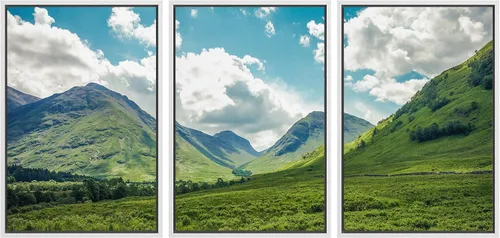 Vista 79 de wall26 Lienzo enmarcado para pared, juego de arte de selva, rana, hoja de palmera, naturaleza, desierto, arte moderno, realismo, decorativo