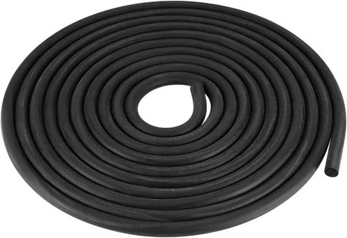 Vista 8 de uxcell Tira de sellado de goma de espuma Burlete 3mm de diámetro 3 metros de largo Negro
