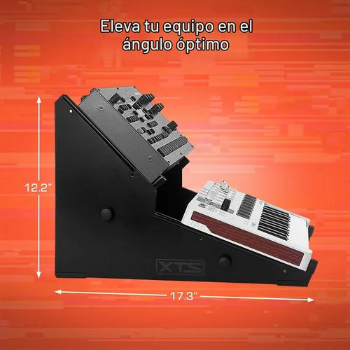 Vista 4 de XTS - Soporte de escritorio de 2 niveles, para MPC Live 3, sintetizadores