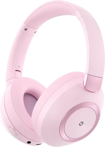 Vista 10 de Audífonos con cancelación activa de ruido, 100 horas de reproducción, auriculares Bluetooth inalámbricos, auriculares Bluetooth con micrófono