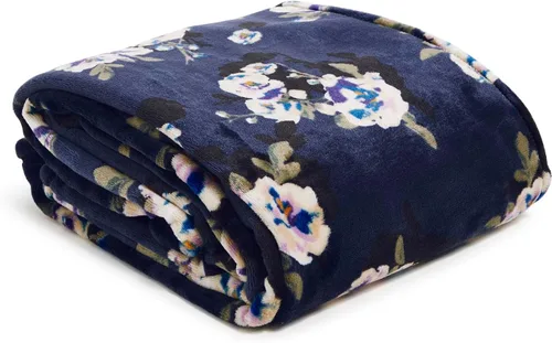 Vista 5 de Vera Bradley Manta de forro polar para mujer, manta de felpa suave para sofá, dormitorio y decoración del hogar
