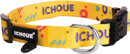 Vista 13 de iChoue Arnés para bulldog francés, ajustable, acolchado, hebilla bloqueada con asa para perros carlino francés, Boston Terrier inglés, azul, talla S