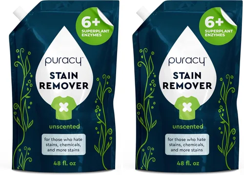 Vista 10 de Puracy Quitamanchas, limpiador natural de manchas para viajes y lavandería para ropa, artículos esenciales para bebés, manchas de niños, limpiador