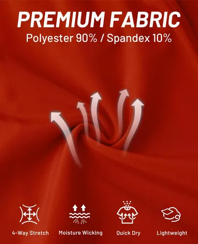 Vista 5 de MIER Pantalones cortos deportivos para correr de 5 pulgadas para hombre con bolsillos, de secado rápido, ligeros, pantalones cortos de entrenamiento
