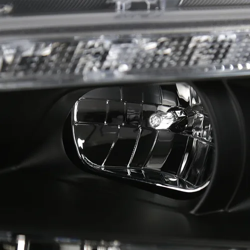 Vista 6 de SPEC-D TUNING Faros LED con proyector negros compatibles con Ford Fusion 2010-2012, conjunto de faros delanteros izquierdo + derecho For 2010-2012