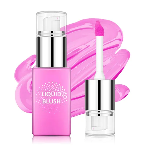 Vista 9 de Base líquida de cobertura completa, maquillaje facial impecable mate - mediano Base ligera de textura cremosa, hidratante y suavizante, a prueba