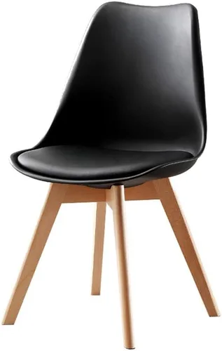 Vista 8 de Sillas de comedor modernas, silla lateral tapizada para el hogar, silla auxiliar para sala de conferencias, silla de comedor, silla de comedor sin