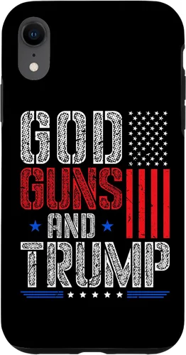 Vista 25 de God Guns and Trump Vote Donald Trump Republican Case for iPhone 17