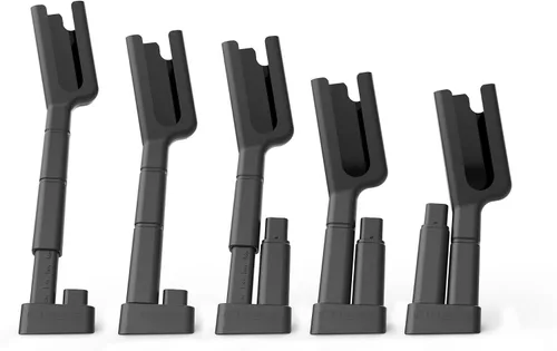 Vista 8 de All Mountain Style AMS Kickstand soporte ajustable y portátil para bicicleta, color negro Perfecto para bicicletas de carretera, montaña y grava