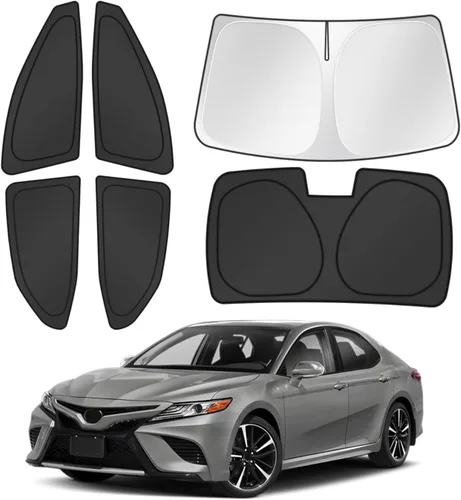 Vista 146 de Canvcle Parasol para parabrisas para Tesla modelo Y/3 2017-2025 2026 (compatible con modelos 2025 Y Juniper/2024 Modelo 3 Highland), parasol grueso
