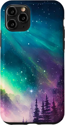 Vista 29 de Northern Lights and Sky Iceland Norway Aurora Borealis Case for iPhone 17