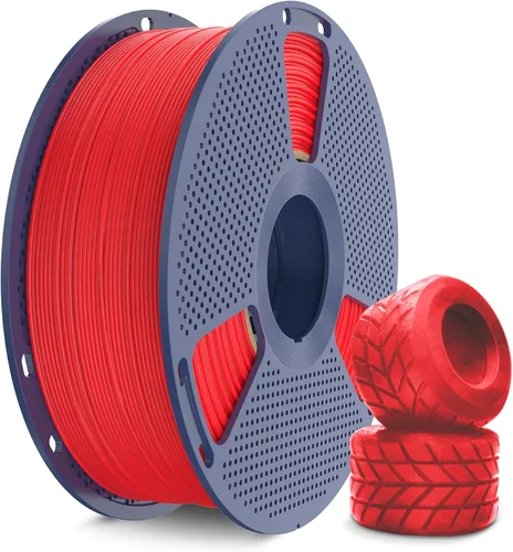 Vista 13 de SUNLU Filamento de TPU de 0.07 in, (22 lbs, 10 paquetes, 95a TPU)