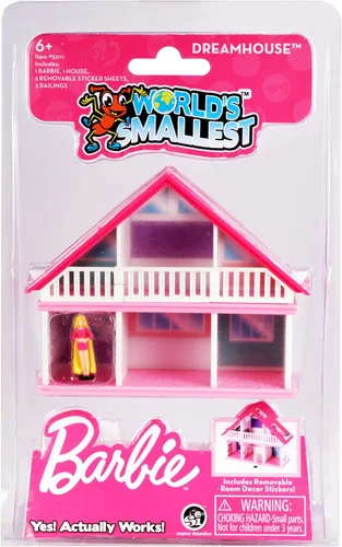 Vista 3 de Worlds Smallest Barbie Dreamhouse, multicolor (5011)