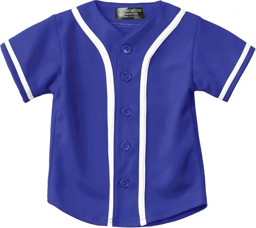 Vista 17 de Hat and Beyond camiseta de béisbol para hombre con botones hipster hip hop