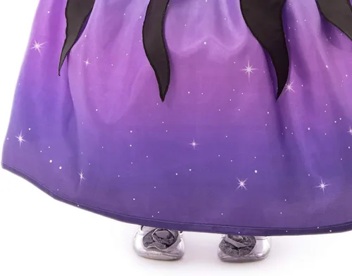 Vista 8 de Little Adventures Disfraz de bruja marina con corona suave