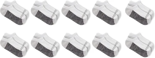 Vista 3 de Fruit of the Loom boys 10 Pair Pack Dual Defense Cushioned Comfort Socks