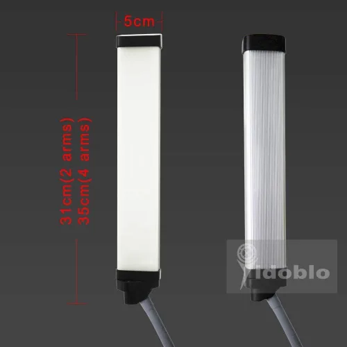 Vista 8 de Tatuaje profesional belleza mejora fotografía Led anillo luz led fotografía doble brazo relleno luz celebridad transmisión en vivo selfie luz ight