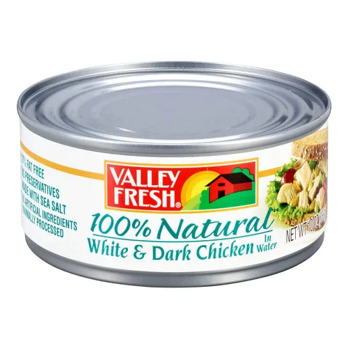 Vista 10 de Valley Fresh 100% Natural Blanco Pechuga de pavo en agua