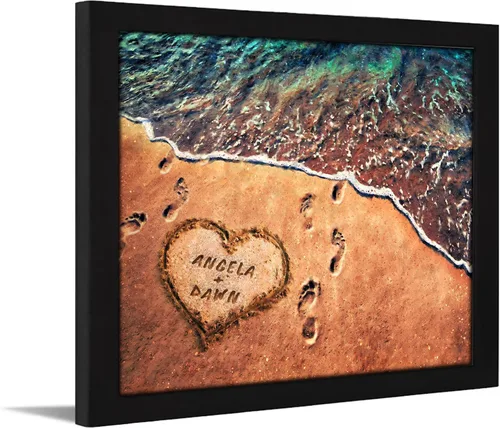 Vista 35 de Personal-Prints Stargazers - Arte romántico personalizado para pared, personalizado con tus nombres en el clásico Chevy 1954, aniversario, boda