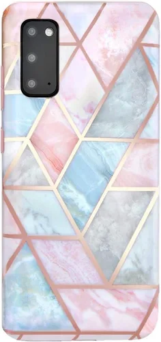 Vista 8 de VELVET CAVIAR Funda compatible con Samsung Galaxy S20 Flower - Lindas fundas protectoras para mujeres y niñas (negro rosa dorado floral)