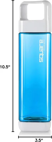 Vista 10 de Clean Bottle Tritan, sin BPA, botella de agua, se abre desde ambos extremos, 25 onzas