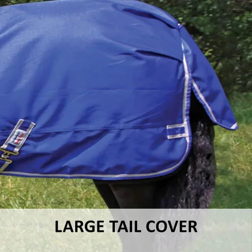 Vista 8 de Dura-Tech Viking Classic Pony Turnouts - Manta de caballo Surcingle Euro Fit Mantas impermeables para caballos Manta de caballo 1200D Manta