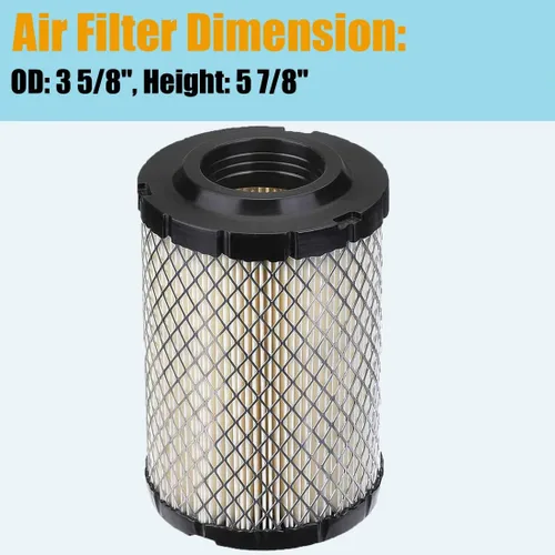 Vista 4 de 32 083 13-s Filtro de aire para motores Kohler serie 7000 con filtro de aceite 52 050 02 para cortacéspedes Kohler KT725 KT735 KT740 KT745 KT735-745