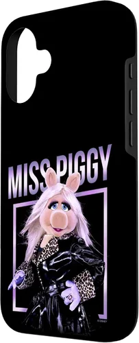 Vista 2 de Funda para iPhone 16 Disney The Muppets Miss Piggy Glam Retrato