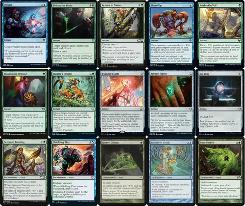 Vista 5 de Elite Commander Ivy Mutate Deck – Simic – Verde Azul – EDH – Ivy, Gleeful Spellthief – 100 cartas – Magic The Gathering Deck – Muy fuerte