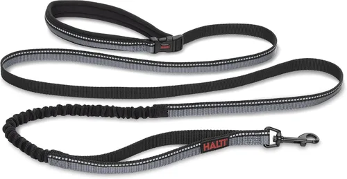Vista 4 de HALTI Active Strap - Correa elástica para perro, galardonada correa elástica para perro, absorbe los golpes, cinturón acolchado de neopreno todo