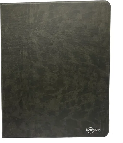 Vista 2 de Carpeta organizadora de cartera con carpetas de archivos de color, padfolio de negocios y entrevistas con carpeta de 3 anillas, portapapeles