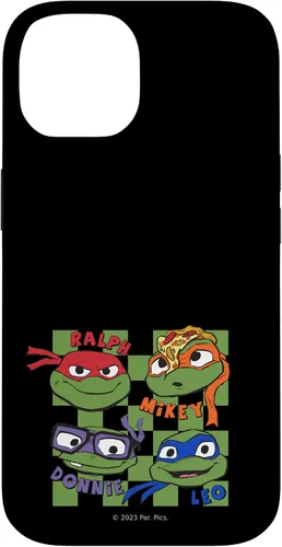 Vista 4 de iPhone 12/12 Pro Teenage Mutant Ninja Turtles: Mutant Mayhem Turtle Heads Case